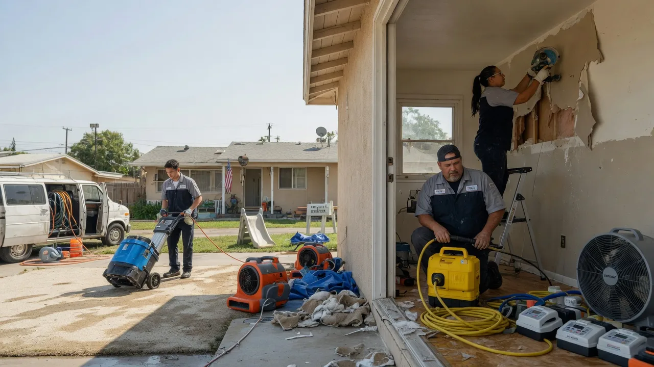 Water Damage Restoration in Gypsum, KS near me